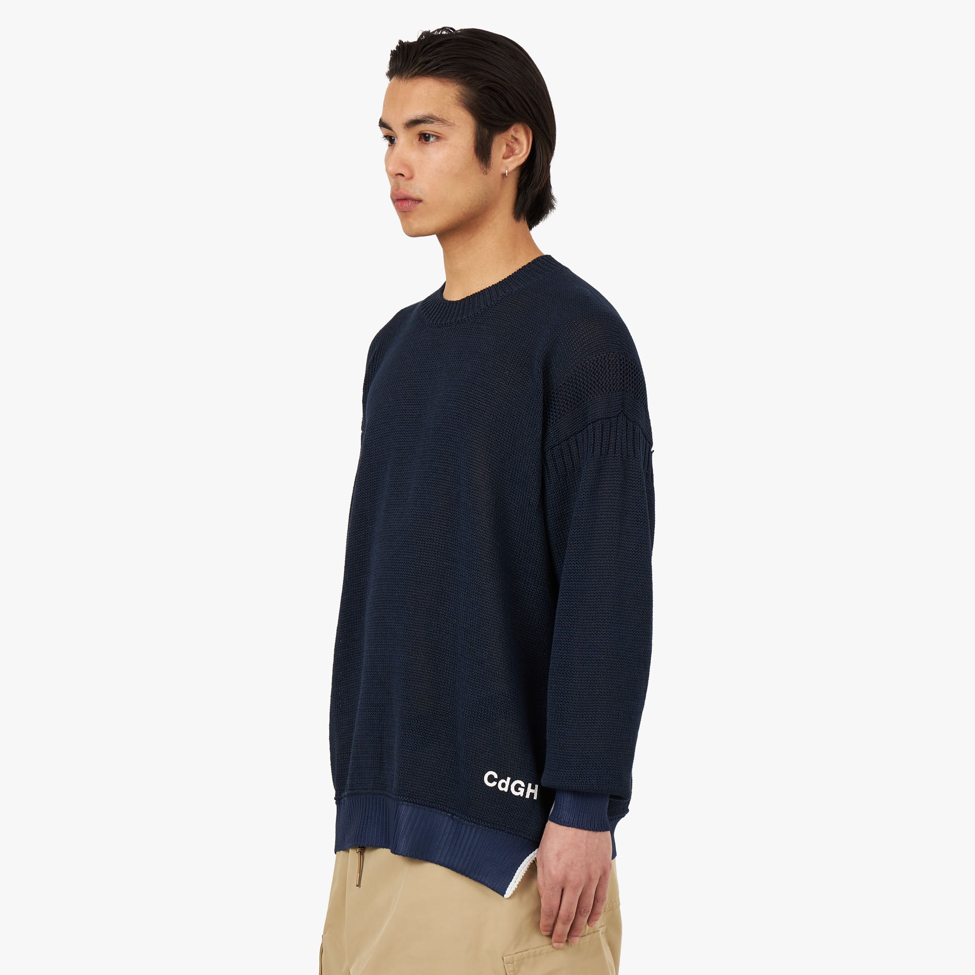  COMME des GARÇONS Homme Gima Jersey / Navy、mySite、merchandisen