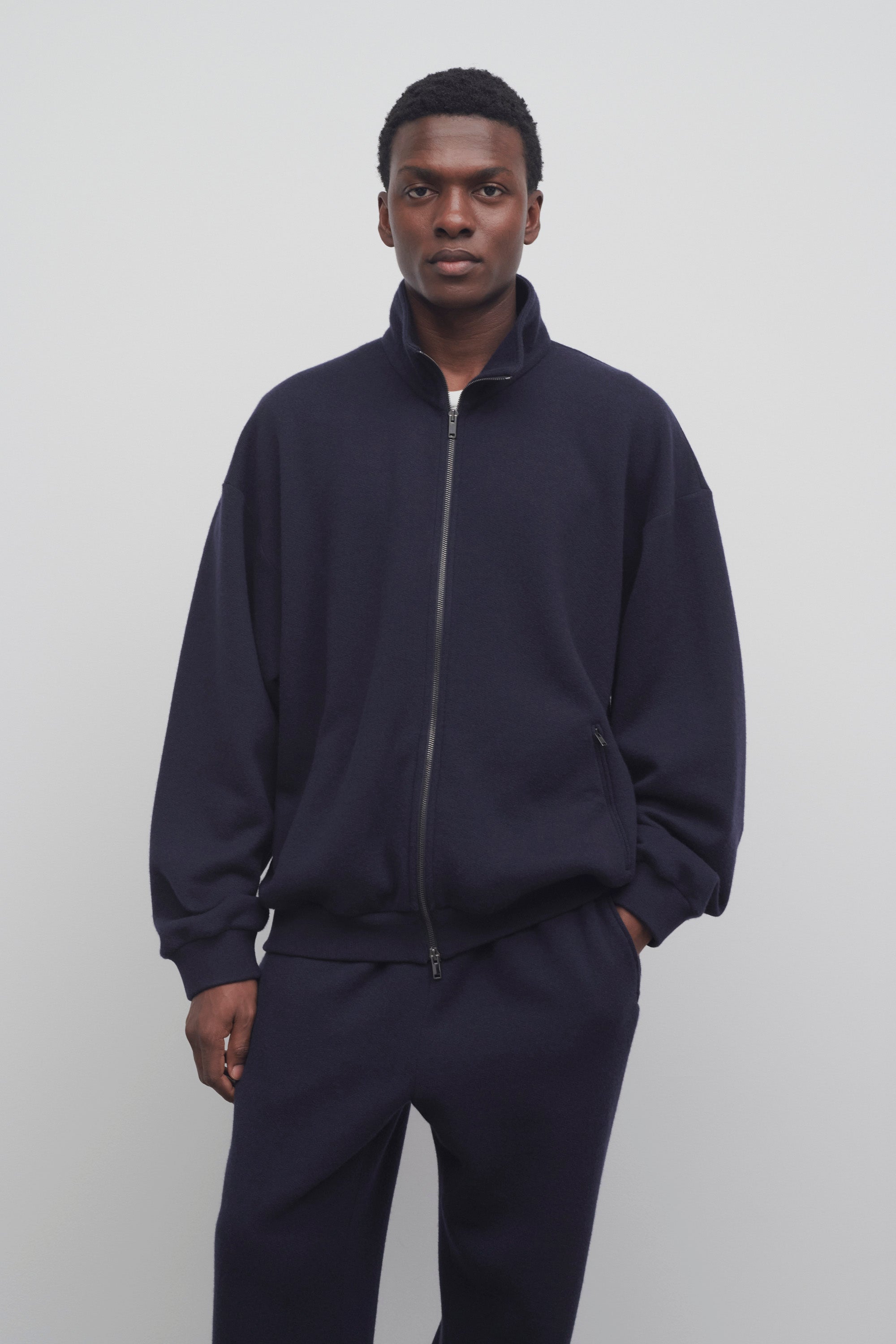 Dazen Jacket in Cashmere and Cotton、mySite、aoinhome