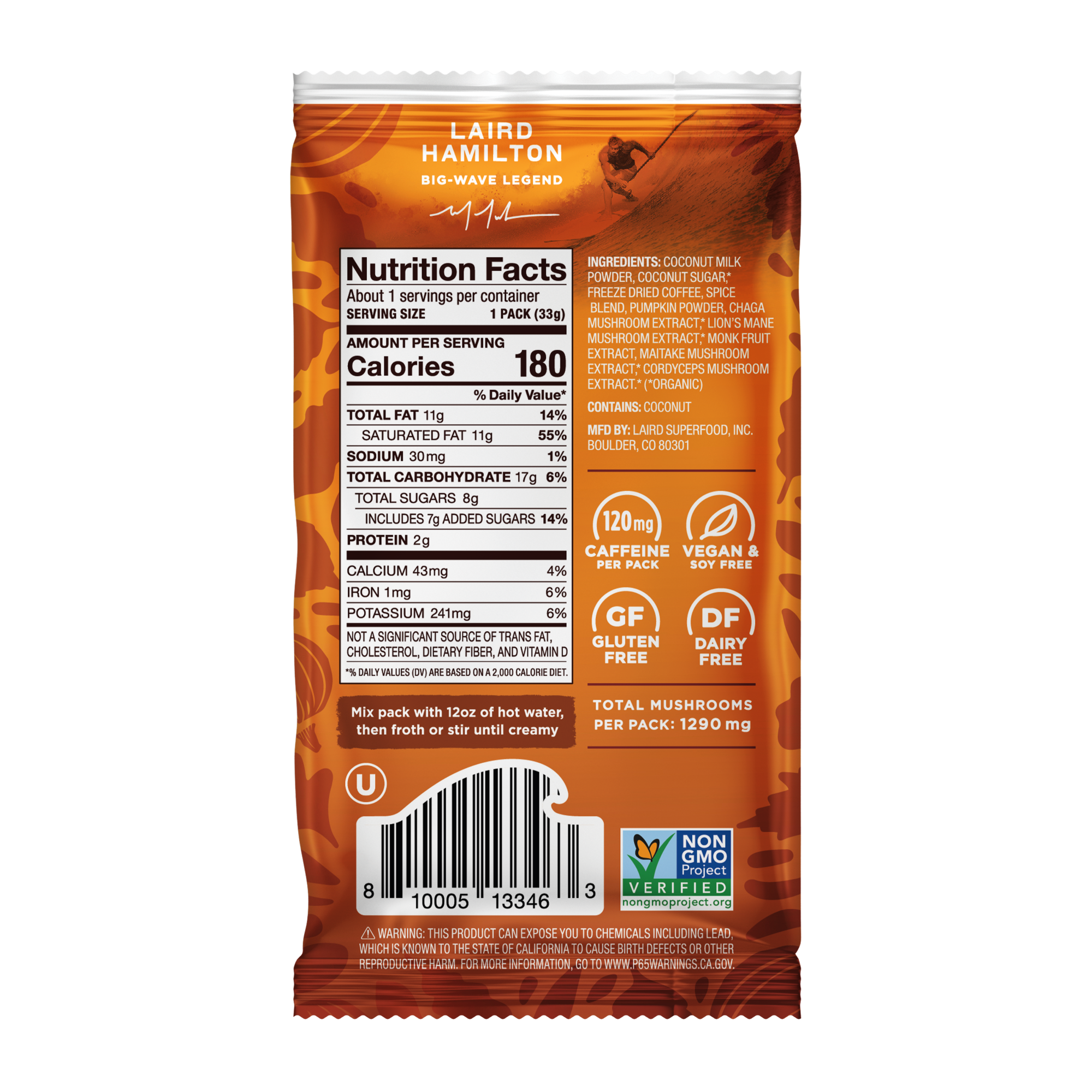 Pumpkin Spice Instant Latte Single Serve、mySite、gigharbornorthrealestate