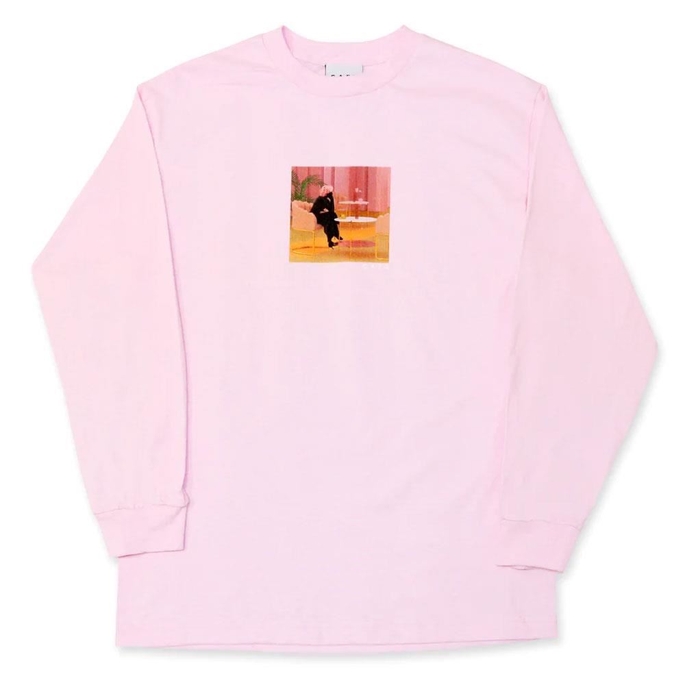  Skateboard Cafe Unexpected Beauty Longsleeve T-Shirt - Pink、mySite、merchandisen