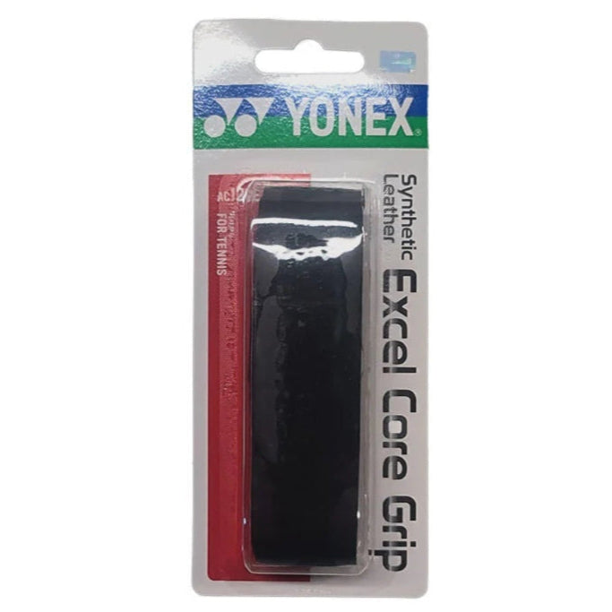 Yonex Synthetic Leather Excel Core Pro Replacement Grip (Black)