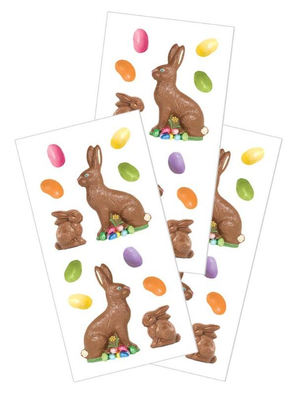  Decorative Stickers - Chocolate Bunnies、mySite、ghnorth