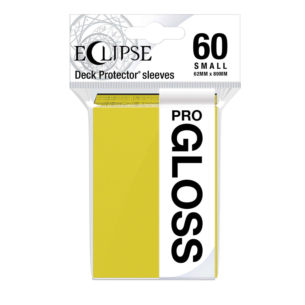 Ultra PRO Eclipse Gloss Small Sleeves - Lemon Yellow (60)、mySite、waistdrama