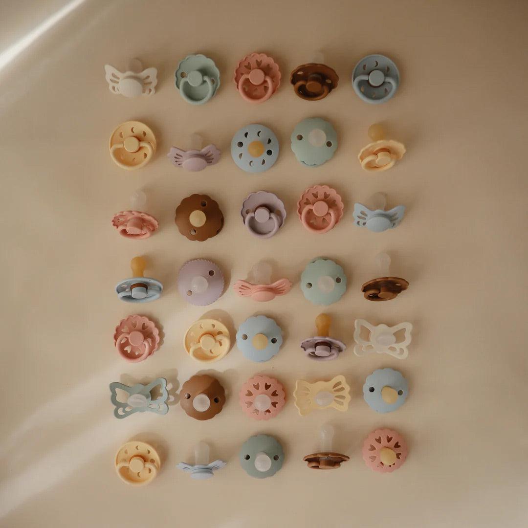  FRIGG Moon Phase Latex Pacifier - 2 Pack - Pack Powder Blue - Slate、mySite、merchandisen