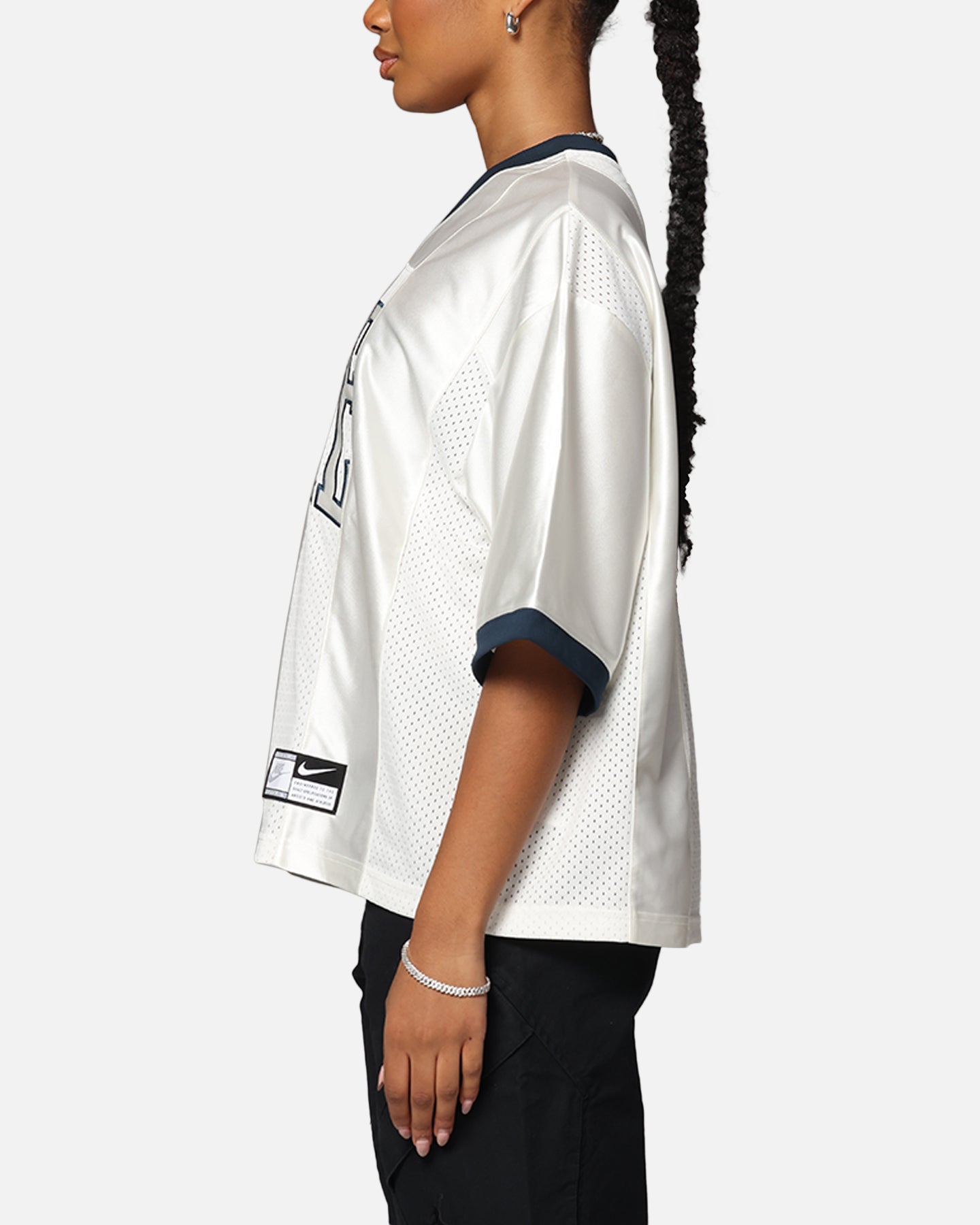 Nike Women's Oversized Graphic Jersey Sail、mySite、zt4zffjzw