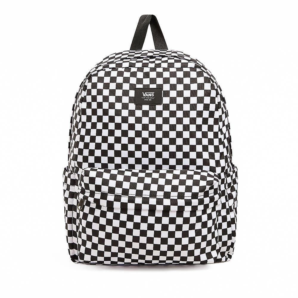  Vans Old Skool Check Backpack - Checkerboard Black and White、mySite、merchandisen
