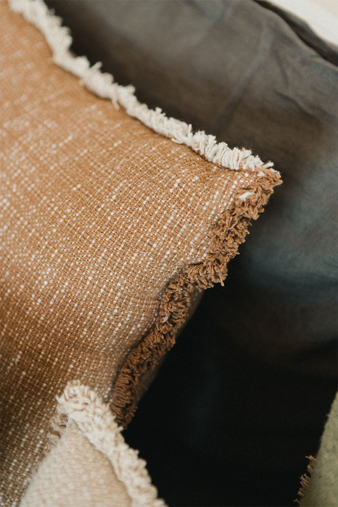 Handloom Rectangular Cushion Ochre、mySite、gigharbornorthrealestate