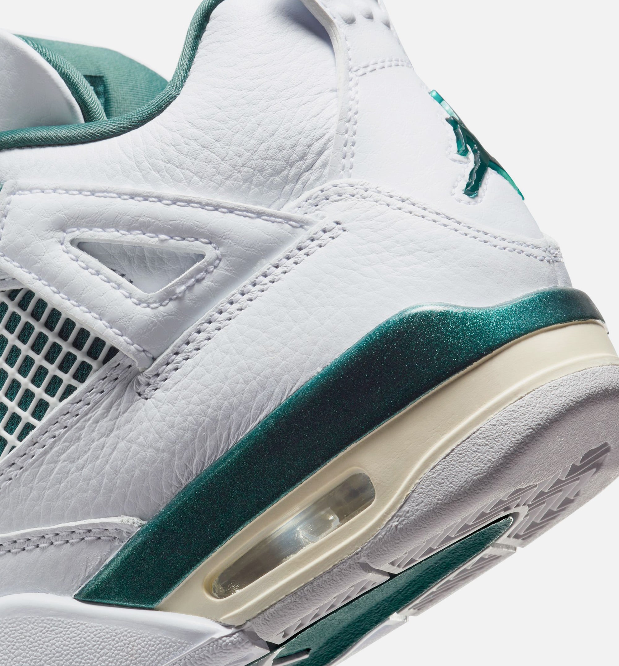 Air Jordan 4 Retro Oxidized Green Grade School Lifestyle Shoe - White/Oxidized Green/White/Neutral Grey Free Shipping、mySite、dreamappss