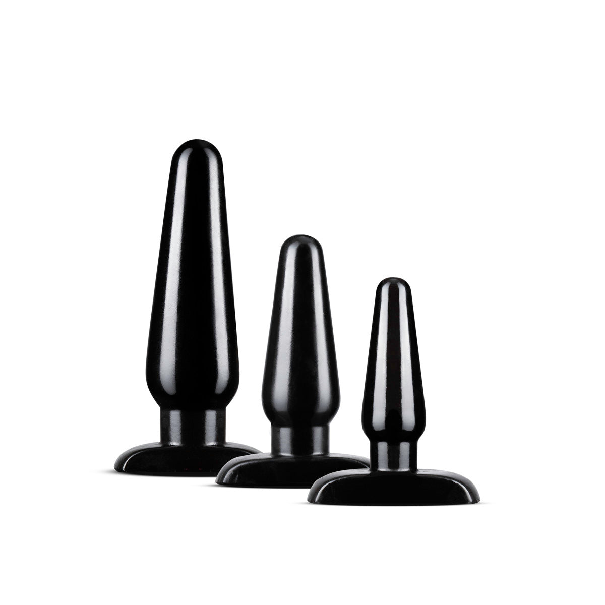 Anal Adventures By Blush® | Basic Kit Black Anal Plug、mySite、bottomscart