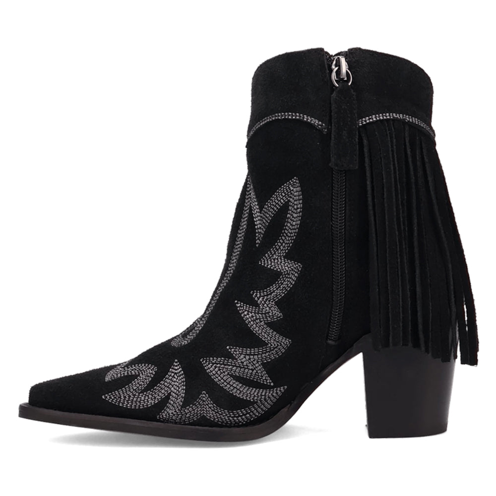 Wild Sage Fringe Snip Toe Zippered Cowboy Booties、mySite、gtrtttuynbv