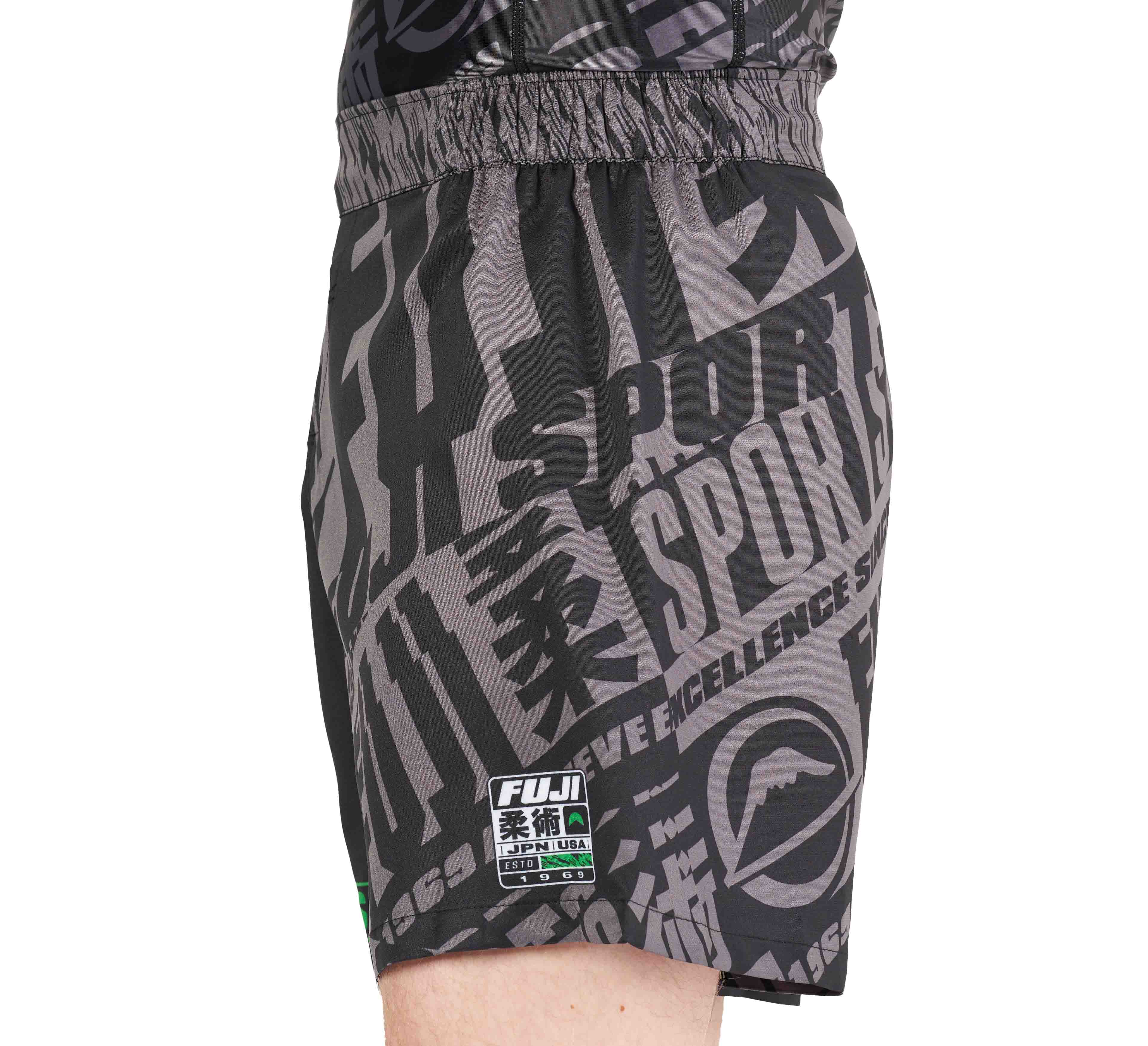 High Impact Lightweight Shorts Black/Green、mySite、gigharbornorthrealestate