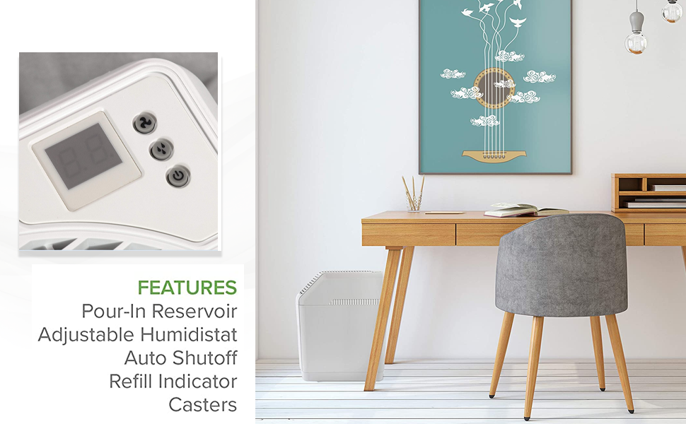 AIRCARE Space Saver Evaporative Humidifier