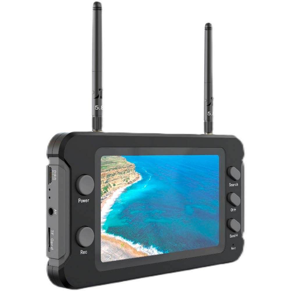  FYS 40CH 5.8GHz Diversity FPV Monitor w/ DVR - 4.3、mySite、merchandisen