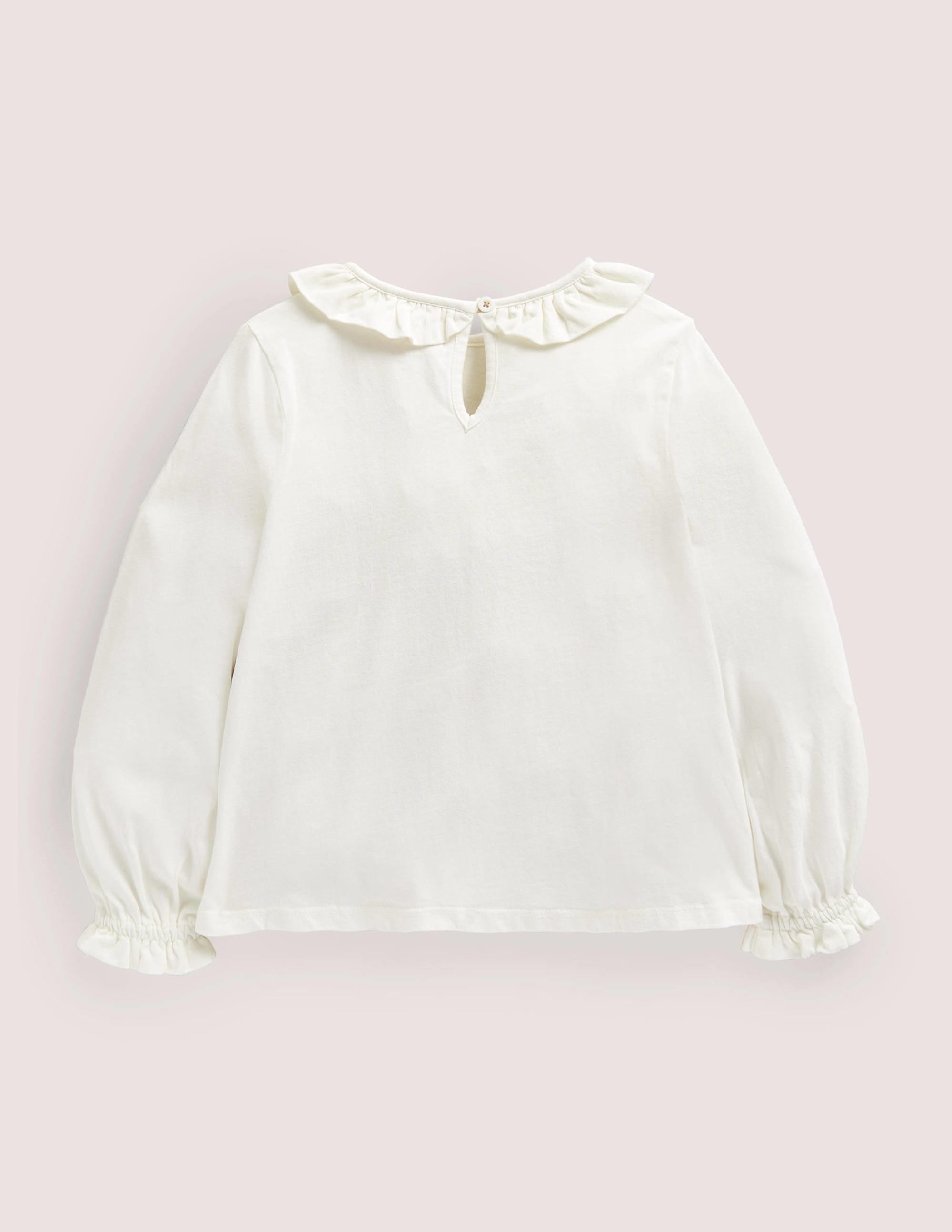  Pretty Appliqu茅 T-Shirt-Ivory Woodland Animals、mySite、ashleygrahame