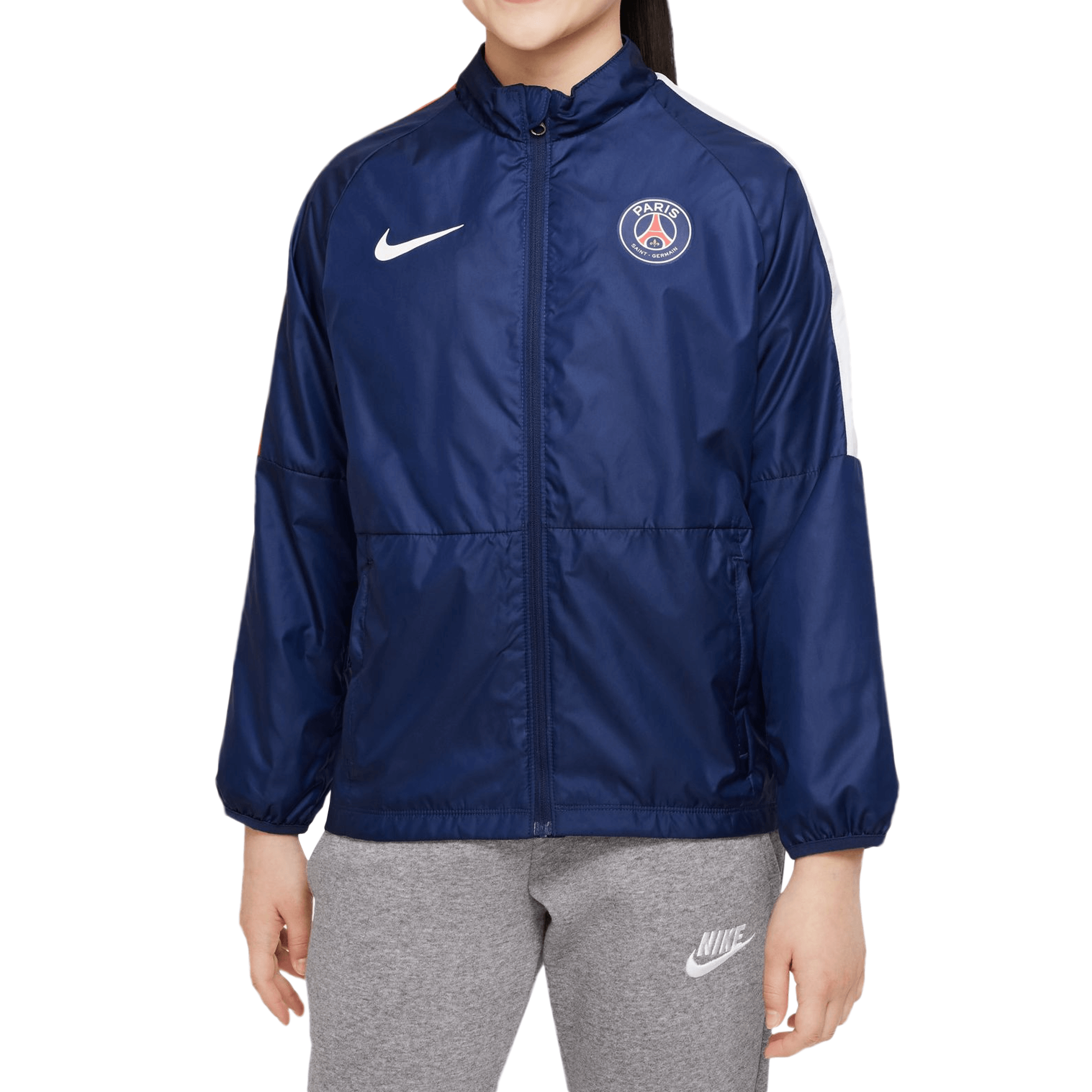Nike Kids PSG 2022 Repel AWF Jacket White/University Red、mySite、noshort