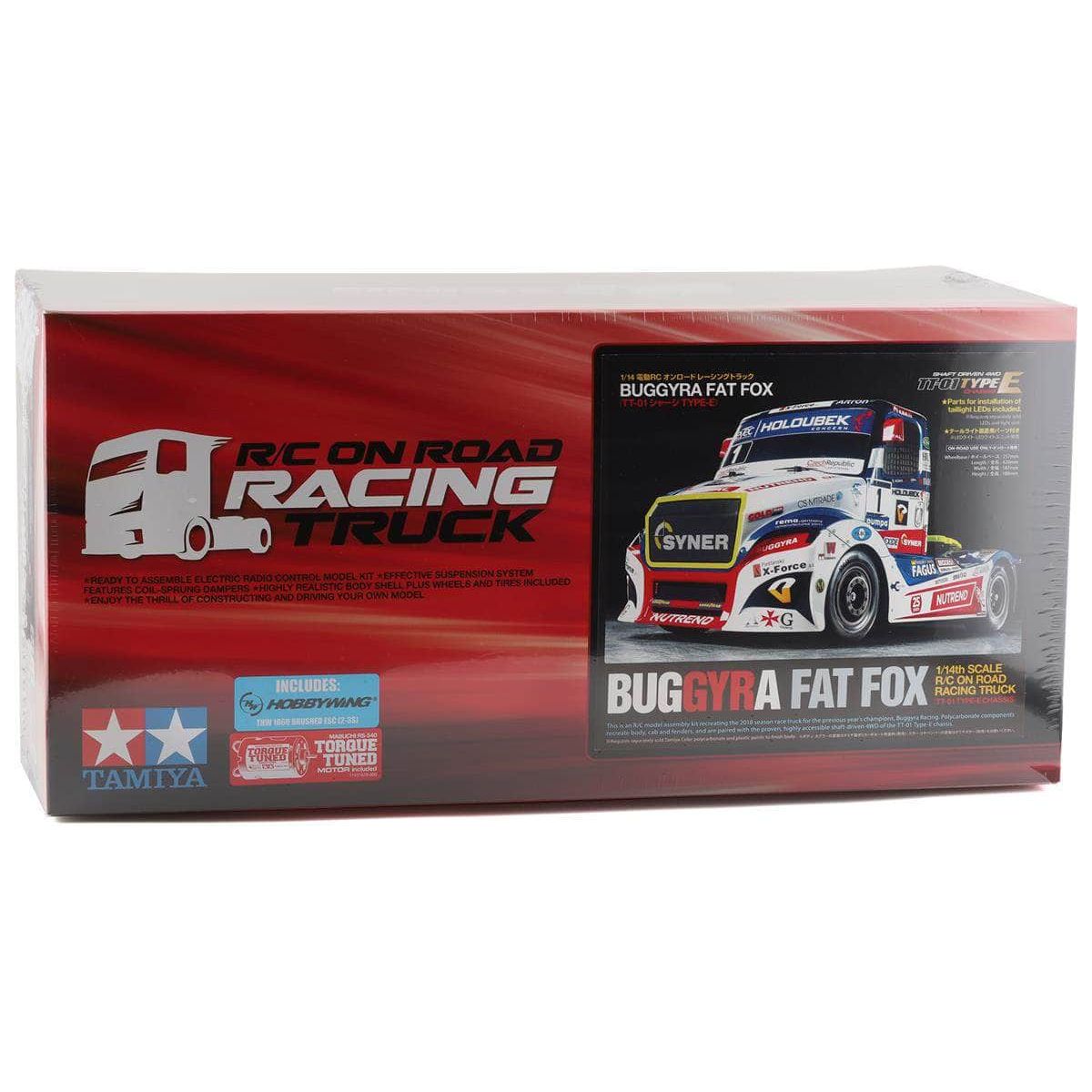  TAM58661-60A, Tamiya Buggyra Fat Fox 1/14 4WD On-Road Semi Truck Kit、mySite、merchandisen