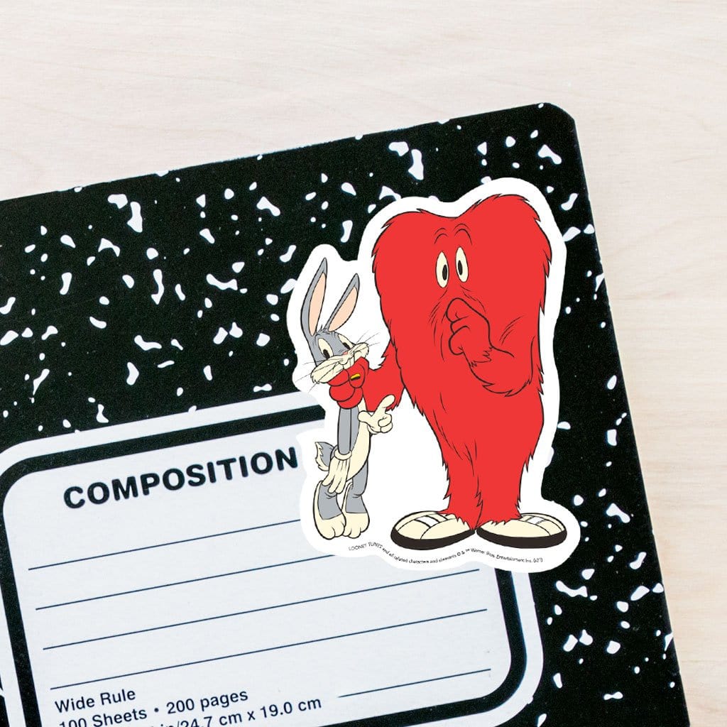  Vinyl Sticker - Bugs Bunny and Gossamer、mySite、ghnorth