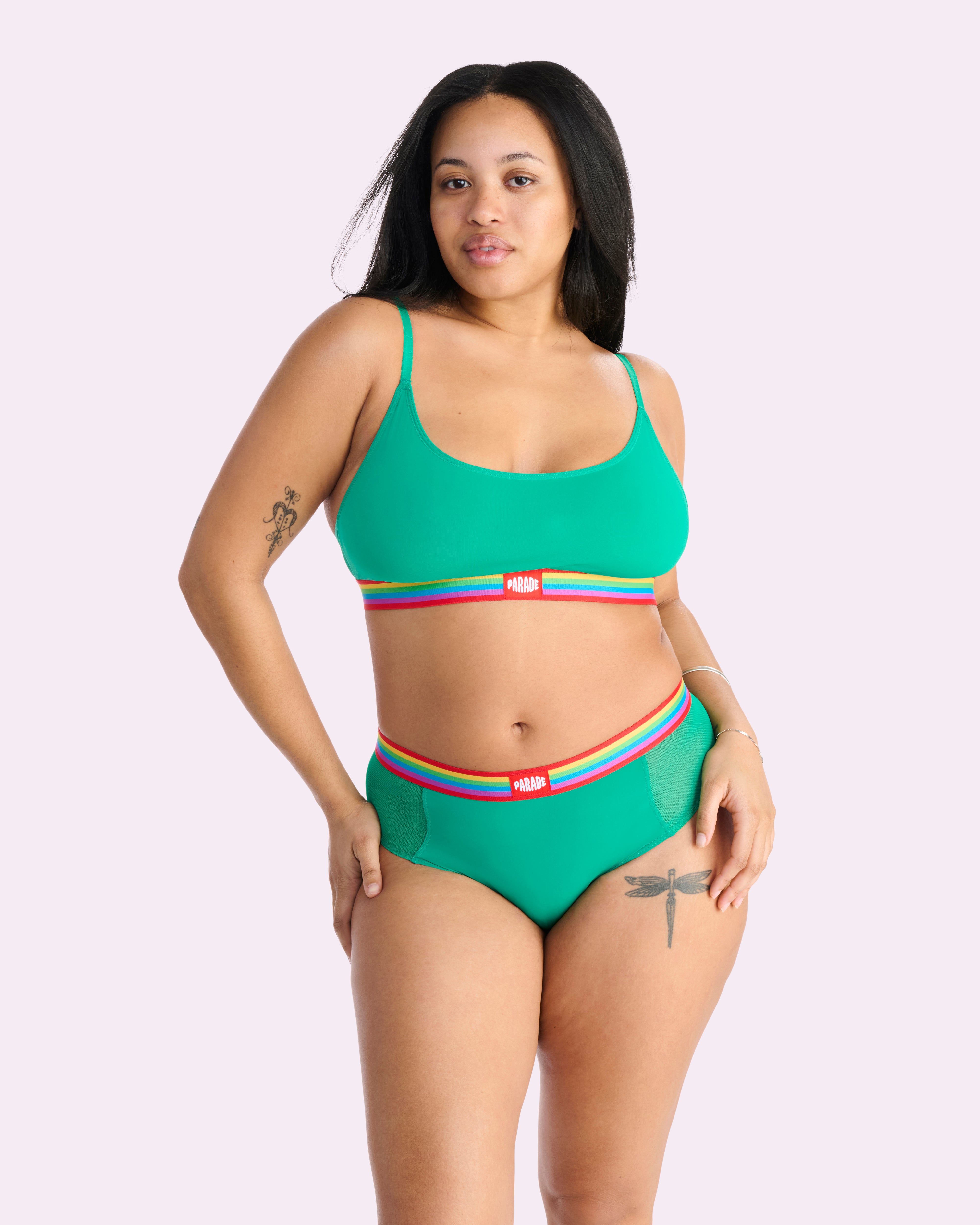 Re:Play High Waisted Brief | Ultra-Soft Re:Play (Golf Green)、mySite、bengalsvssteelers