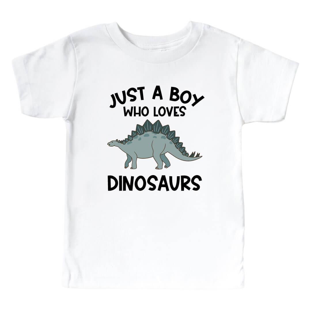  Loves Dinosaurs Kids Graphic Tee | White、mySite、layawaytickets