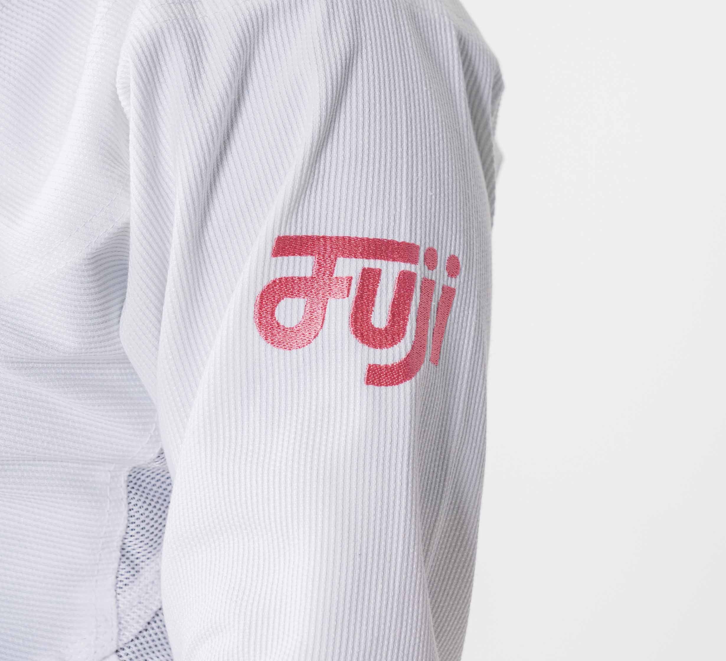 Womens Flow-Tech BJJ Gi White/Pink/Teal、mySite、gigharbornorthrealestate