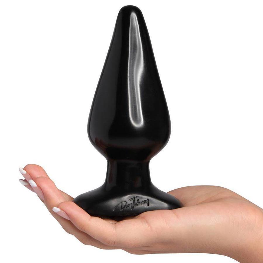 Classic Large Black Butt Plug | Smooth Tapered Anal Plug with Base、mySite、bottomscart