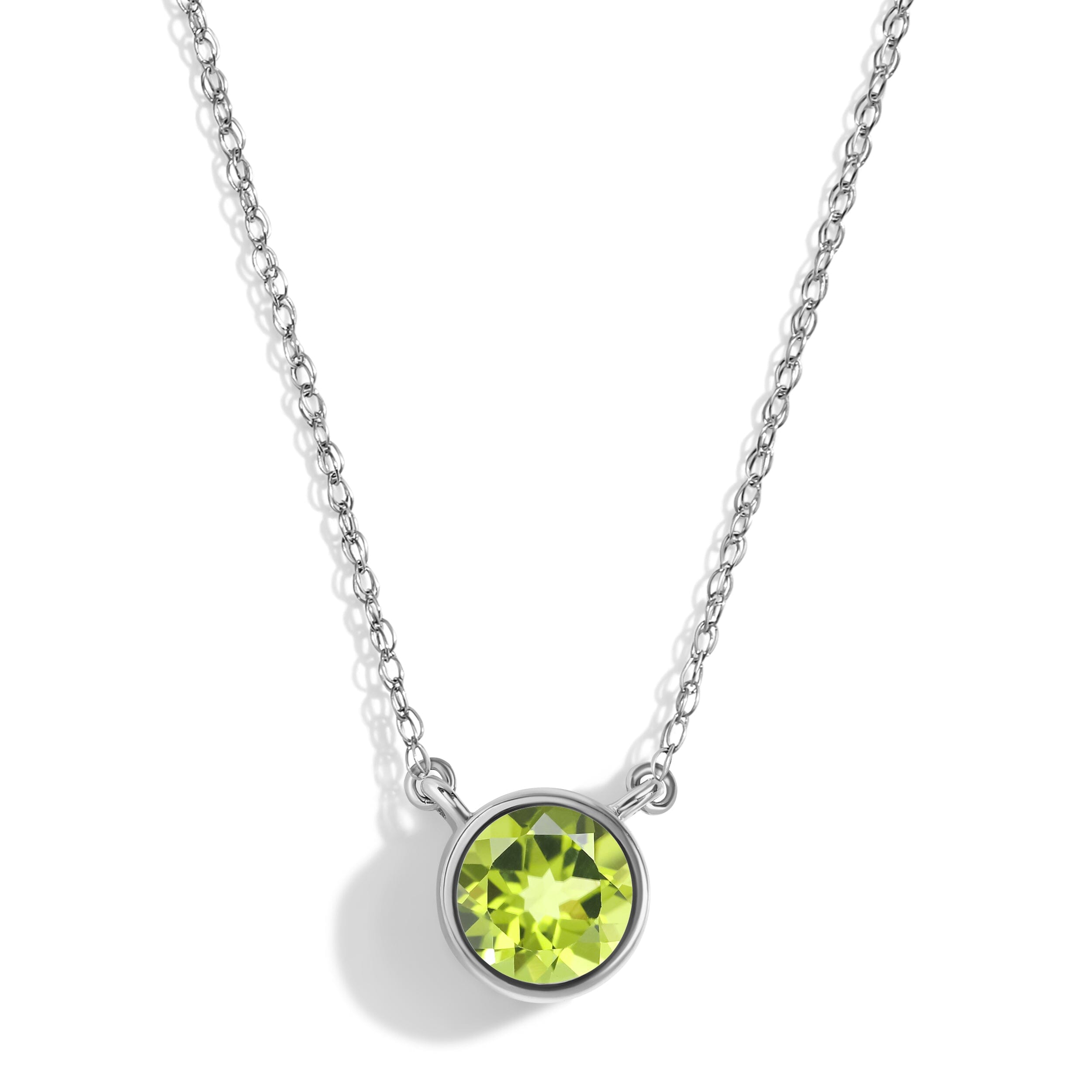 Peridot Necklace - Solitaire、mySite、hinf8tx79