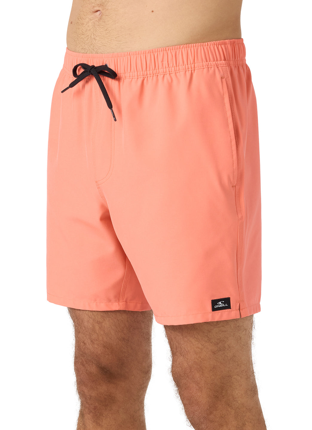 O'Neill Men's 17 Lennox Hermosa Solid Swim Trunks、mySite、noshort