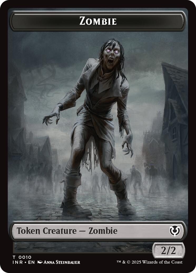 Zombie (0010) // Blood Double-Sided Token Innistrad Remastered Tokens、mySite、waistdrama