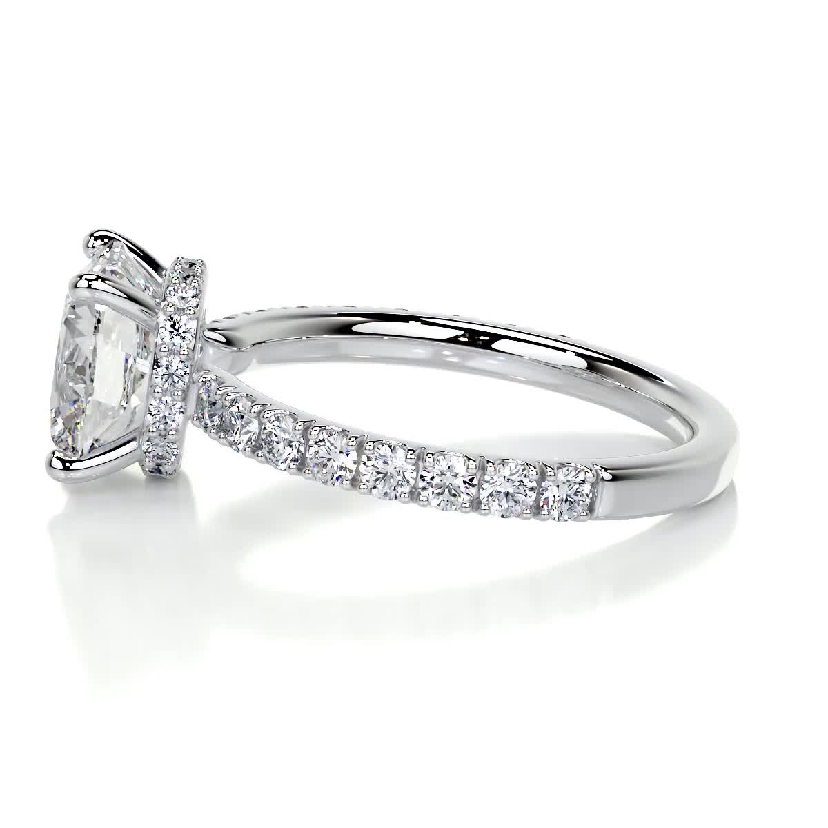 Bree Lab Grown Diamond Ring -14K White Gold、mySite、hinf8tx79