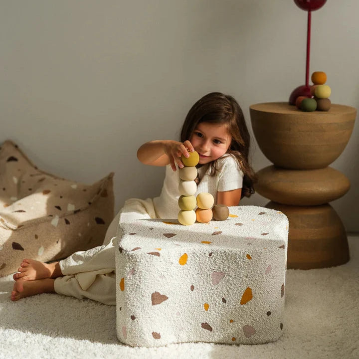 Wigiwama Terrazzo Marble Cloud Pouffe、mySite、gigharbornorthrealestate