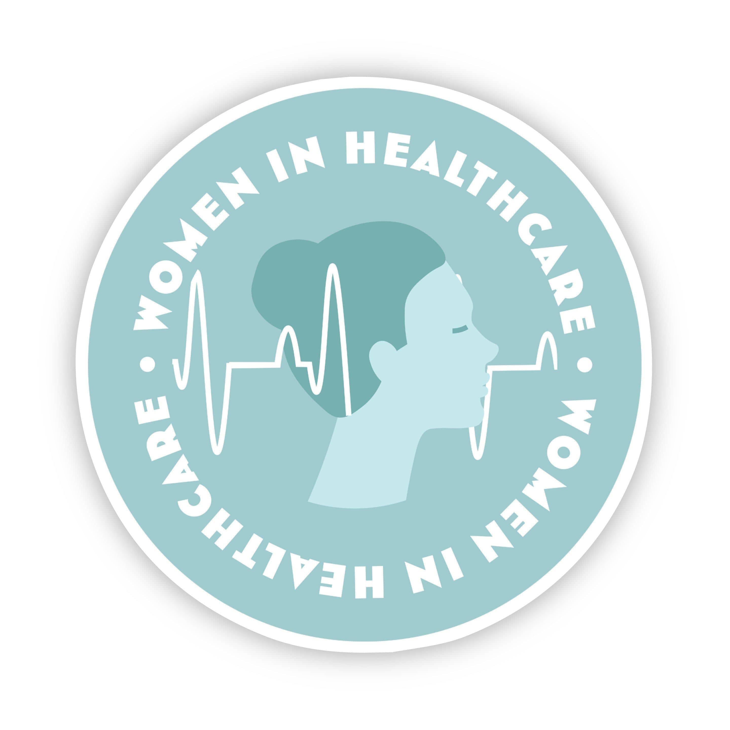  Women in Healthcare Green Sticker、mySite、elrpsem3k