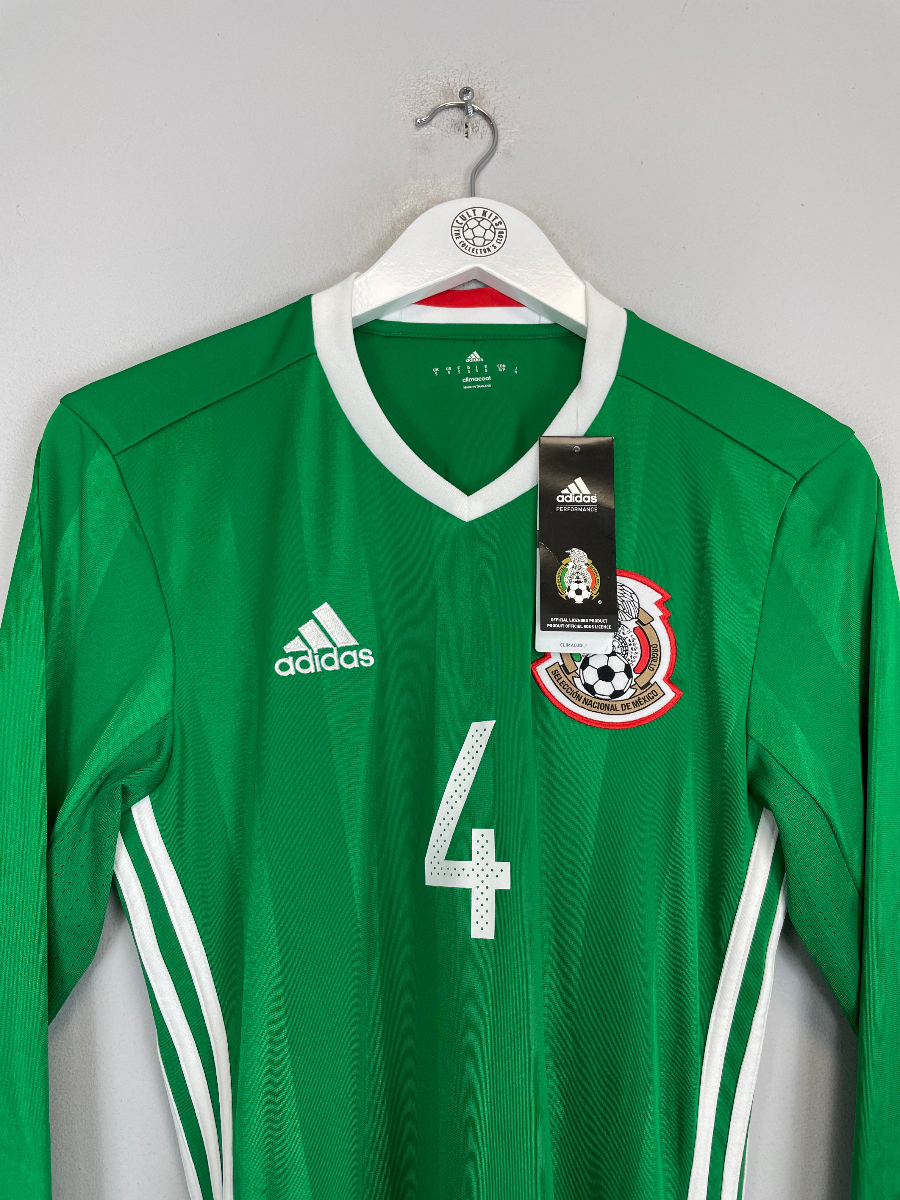 2016/17 MEXICO R.MARQUEZ #4 *BNWT* L/S HOME SHIRT (S) ADIDAS、mySite、sh2016/17 MEXICO R.MARQUEZ #4 *BNWT* L/S HOME SHIRT (S) ADIDAS、mySite、glenpowelloop_name