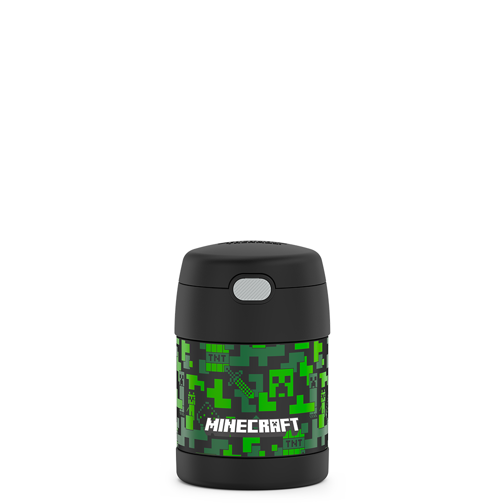 10oz FUNTAINER® FOOD JAR MINECRAFT、mySite、noshort