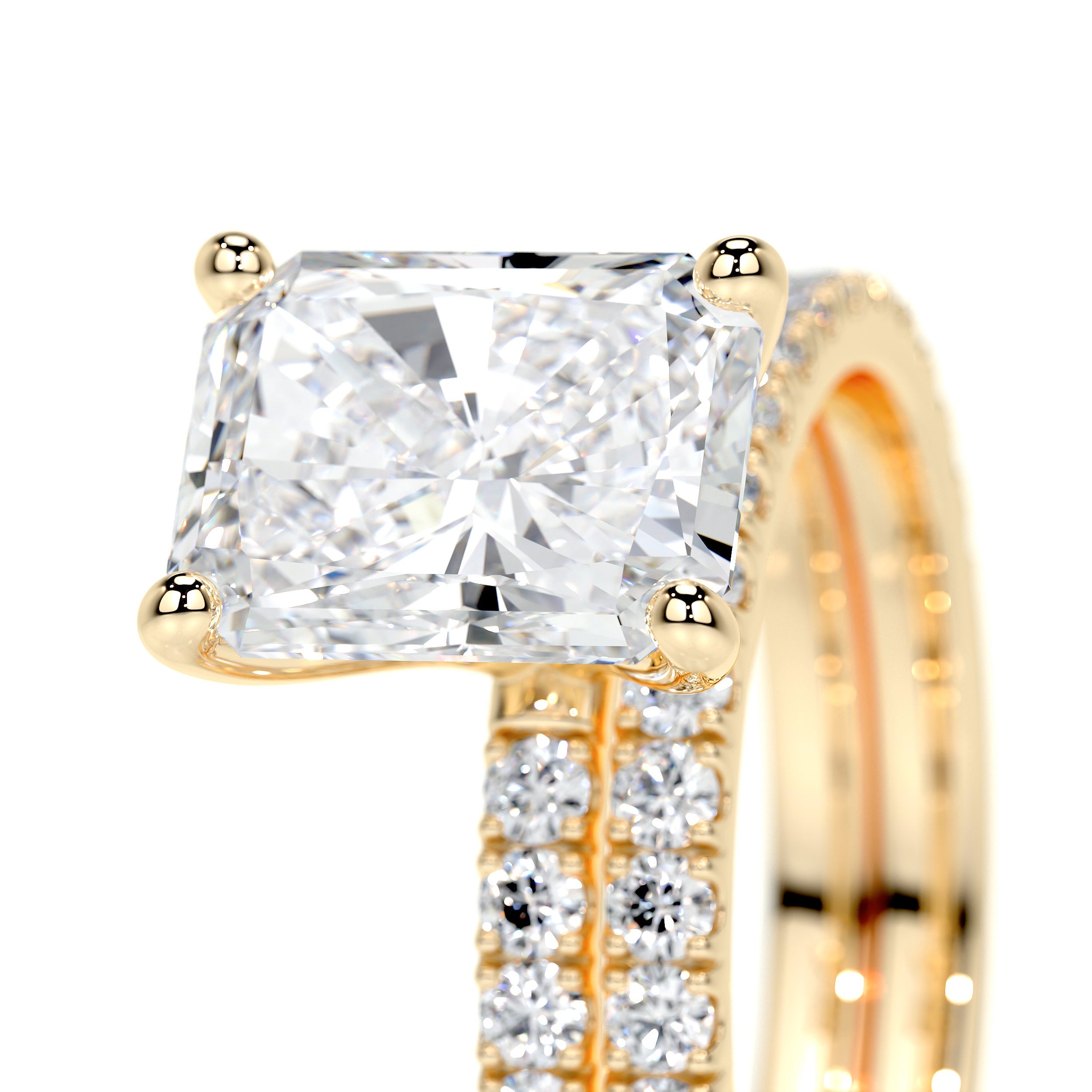 Audrey Lab Grown Diamond Bridal Set -18K Yellow Gold、mySite、hinf8tx79