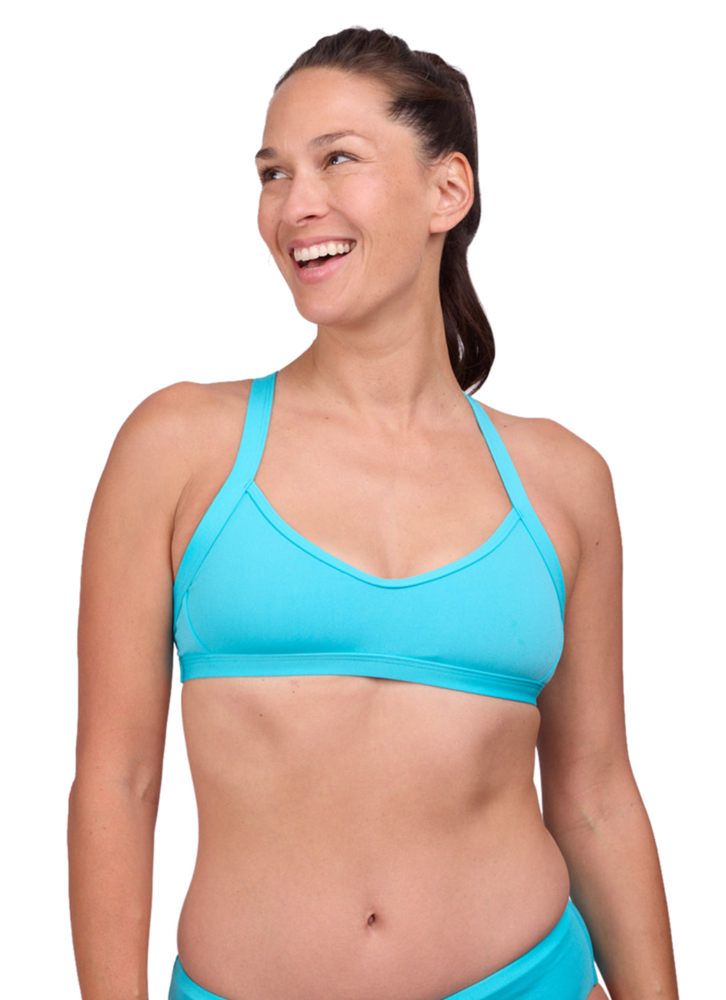 JOLYN Women's Kathleen Solid Bikini Top、mySite、noshort