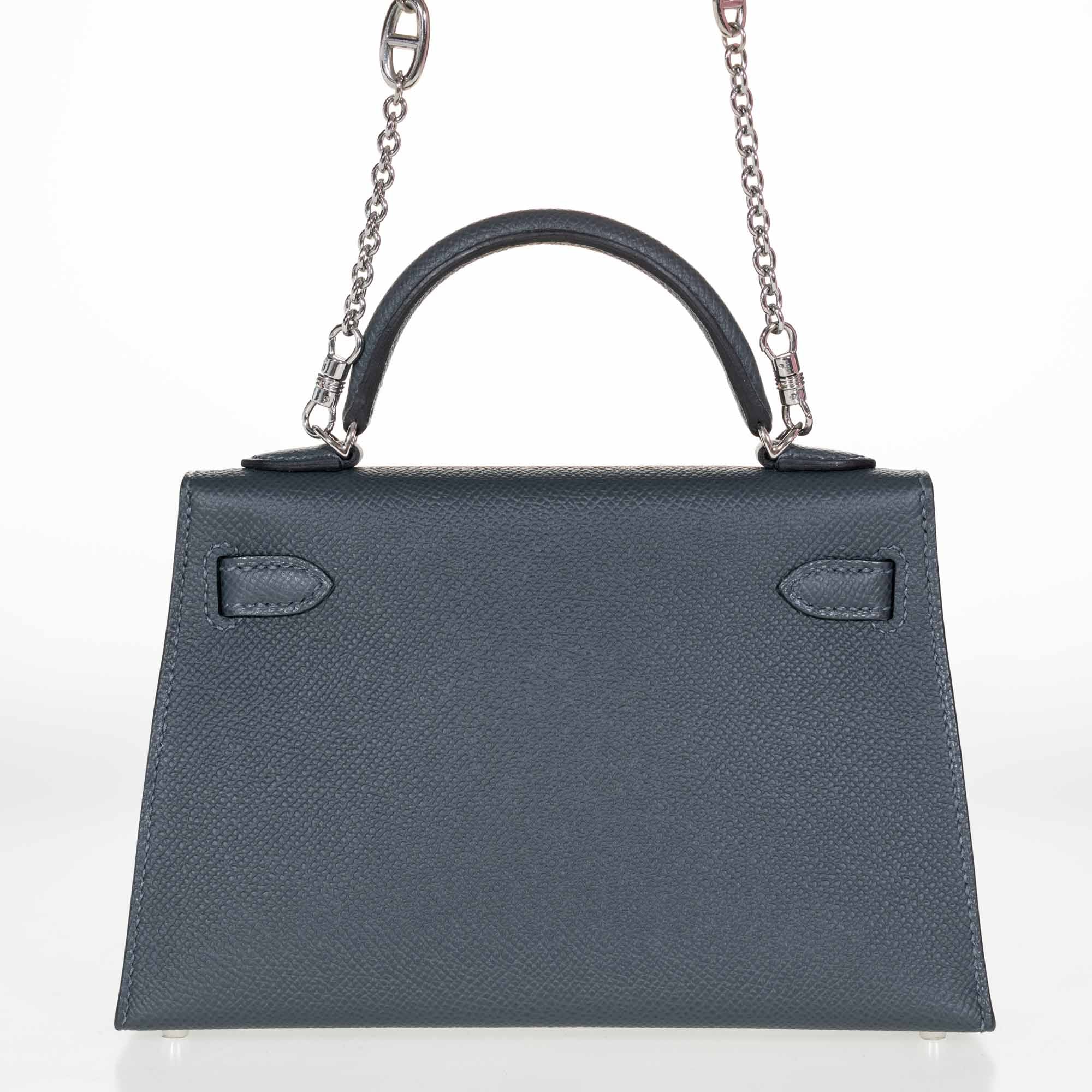 Hermès Kelly 20 Mini II Sellier Gris Misty Epsom Electrum Hardware、mySite、garminoutage.com