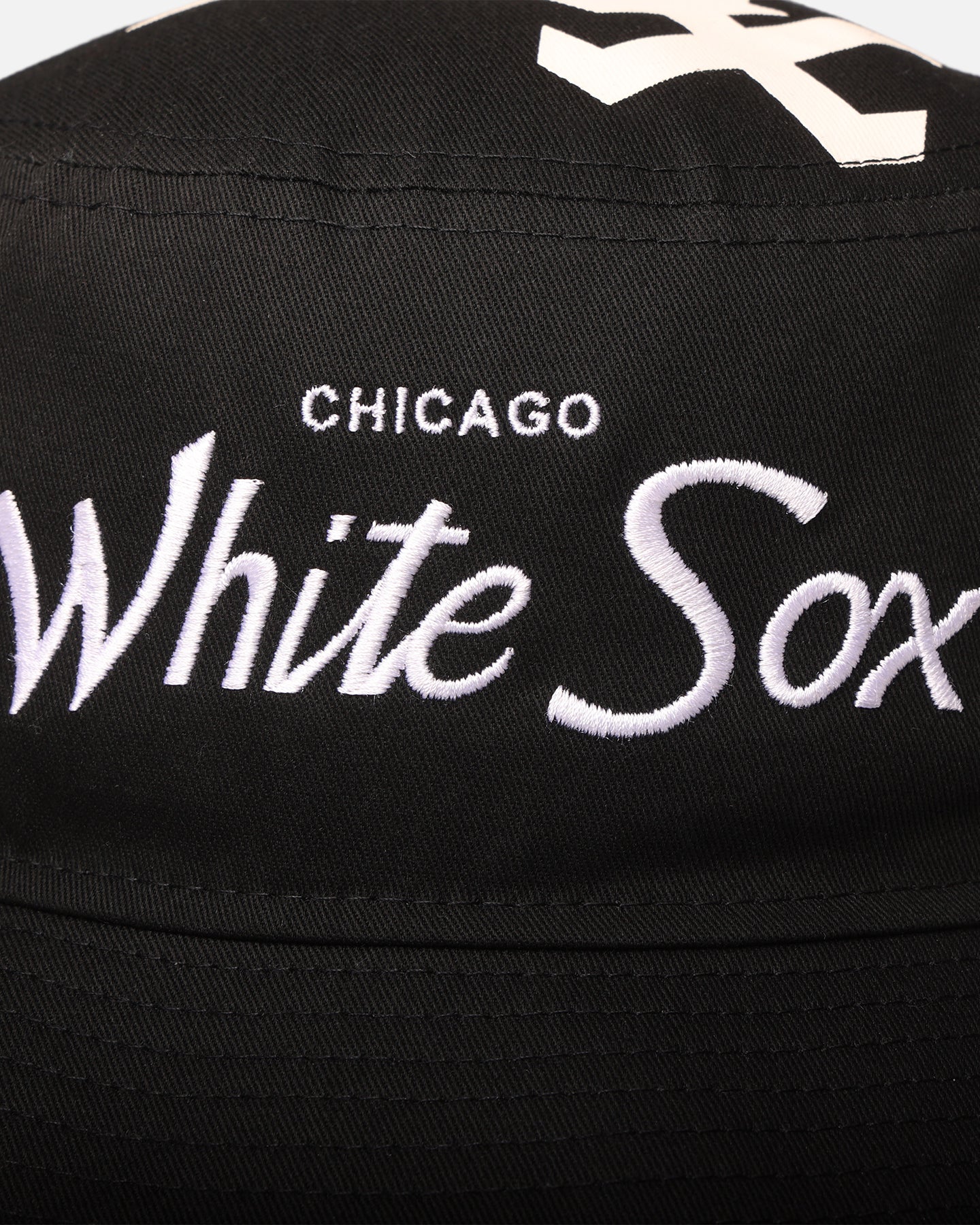 New Era Chicago White Sox 'Script' Bucket Hat Official Team Colour、mySite、zt4zffjzw