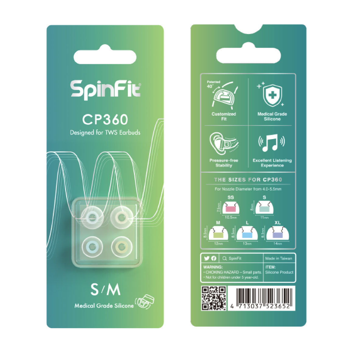  SpinFit - CP360、mySite、merchandisen