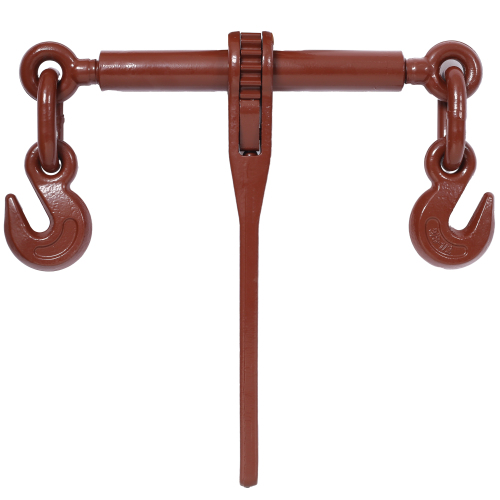 Heavy duty 3/8" – 1/2" Ratchet Binders, 9200lbs Working Load breaking, G70 Hooks Adjustable Length, 4-Pack, Red、、eastwooduniform