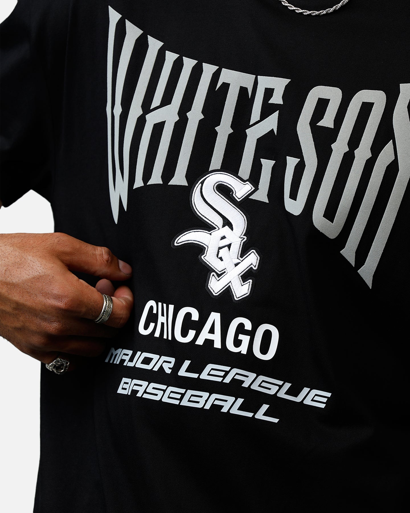 Pro Standard Chicago White Sox City Tour 2.0 T-Shirt Black、mySite、zt4zffjzw