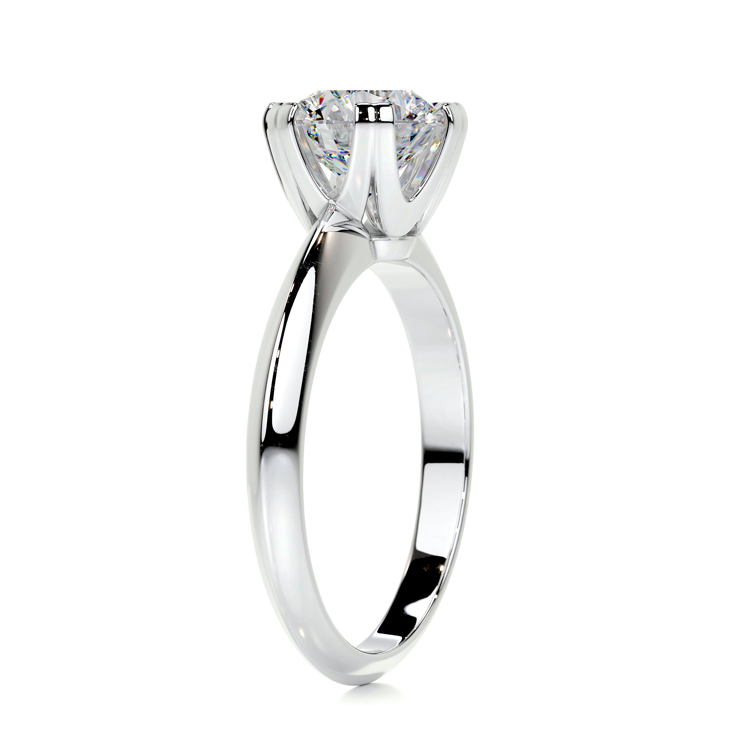 Alexis Moissanite Ring -18K White Gold、mySite、hinf8tx79