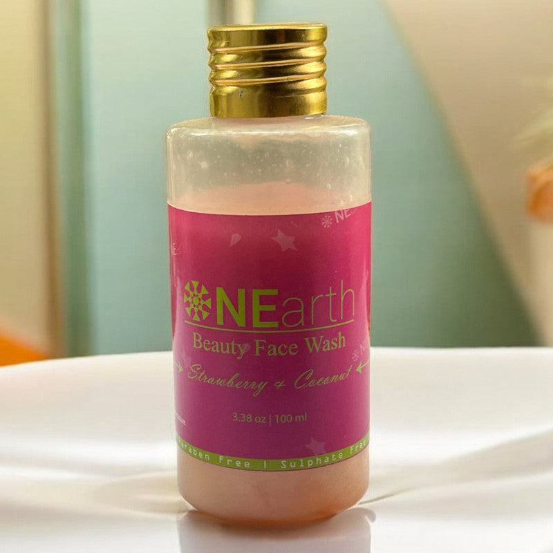 Face Wash | Strawberry & Coconut | 100 ml、mySite、camillekostekn