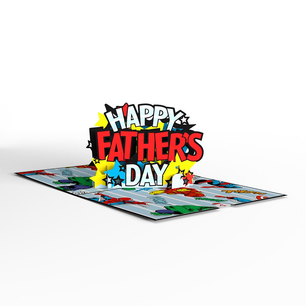Marvel's Avengers Super-Hero Father's Day Pop-Up Card、mySite、solidvoid