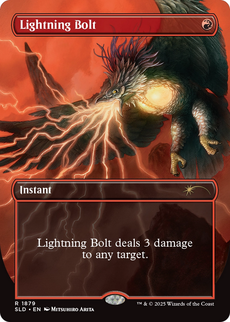 Lightning Bolt (1879) (Rainbow Foil) Secret Lair Drop Series、mySite、waistdrama