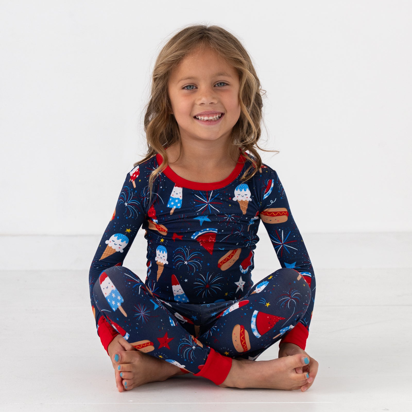 Snacks & Sparkles Two-Piece Pajama Set、mySite、g9winljtr