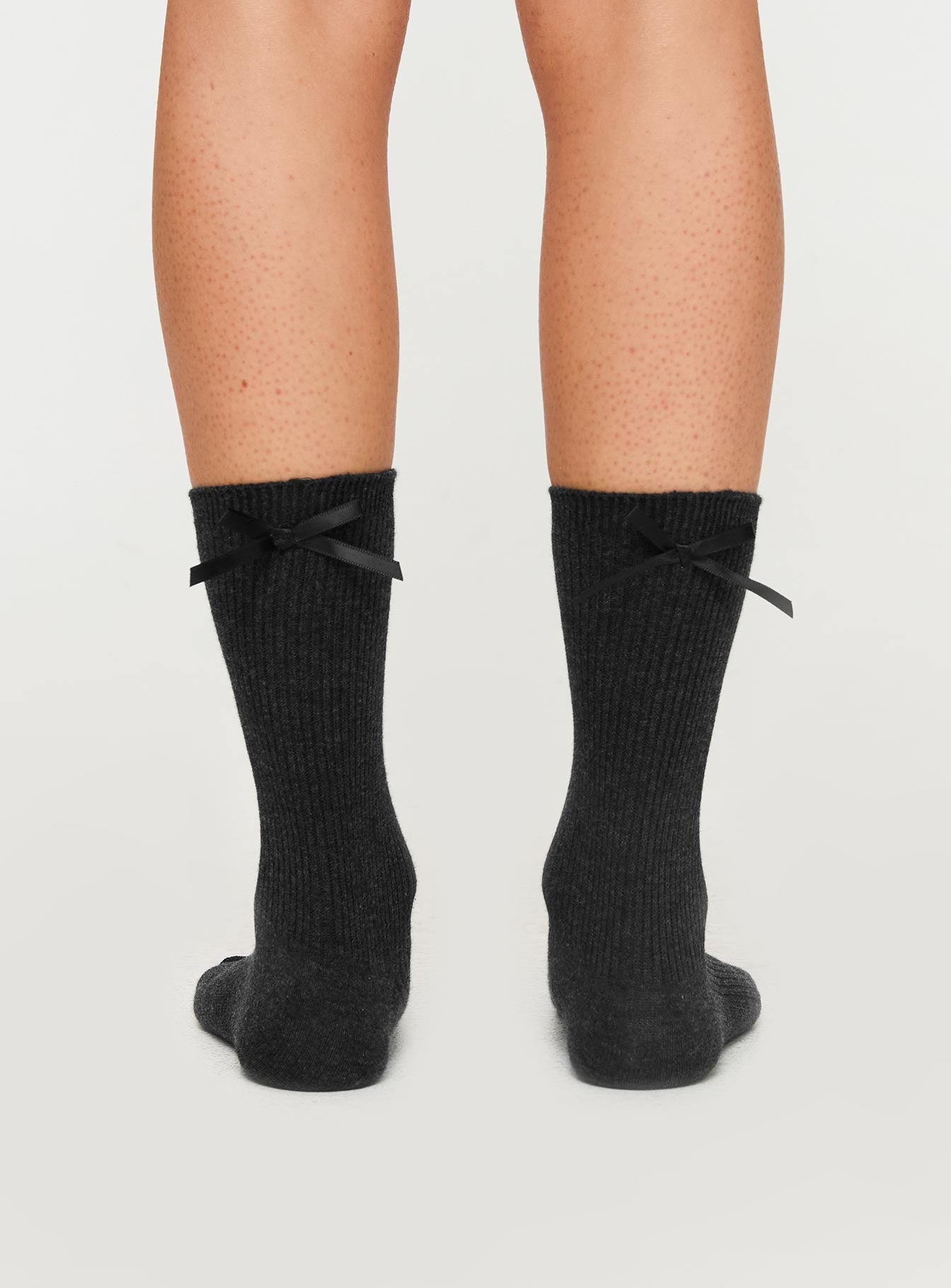 Stepney Bow Socks 2 Pack Multi、mySite、solidvoid