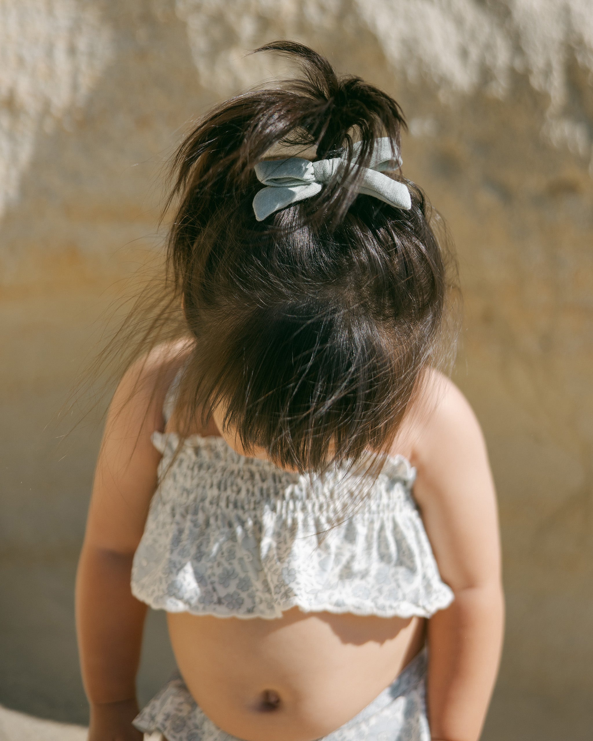  Smocked Ruffle Bikini || Blue Blossom、mySite、layawaytickets