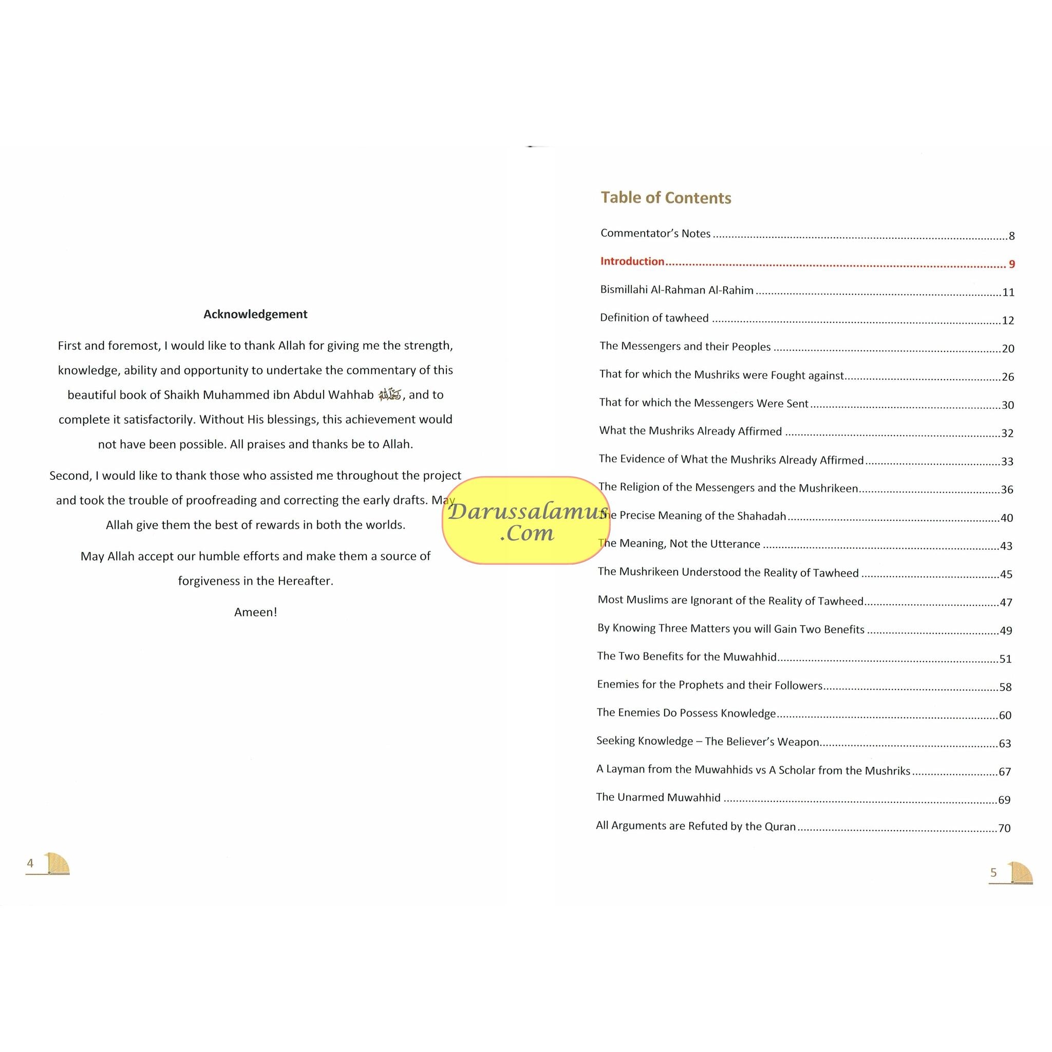 A Commentary on Kashf Al Shubuhaat: The Clearing of Doubts By Shaikh Muhammad Ibn Abdul Wahhab R.A、mySite、topwebapps