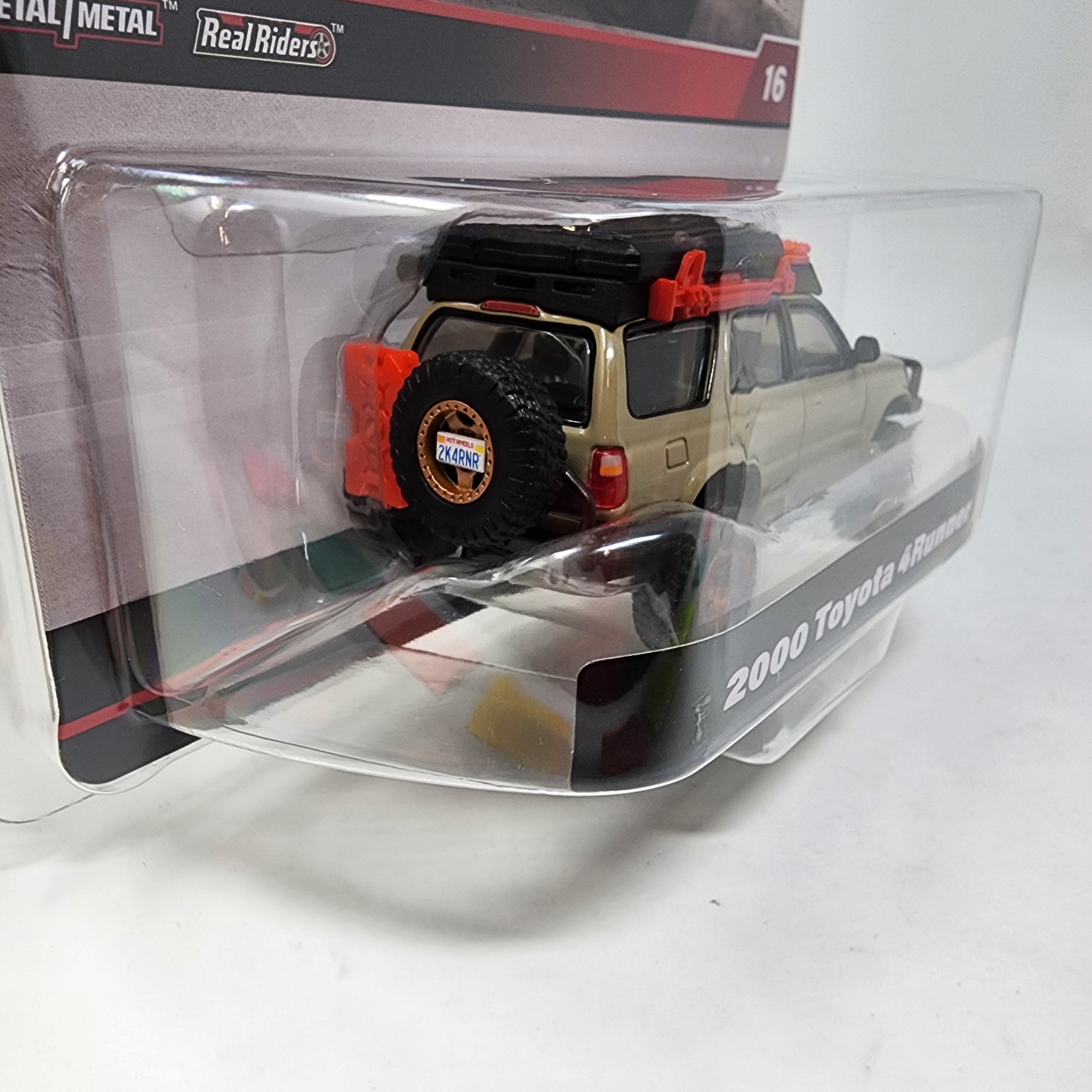 2000 Toyota 4Runner * 2024 Hot Wheels 1:43 Scale Series Case F、mySite、hgirdovlk