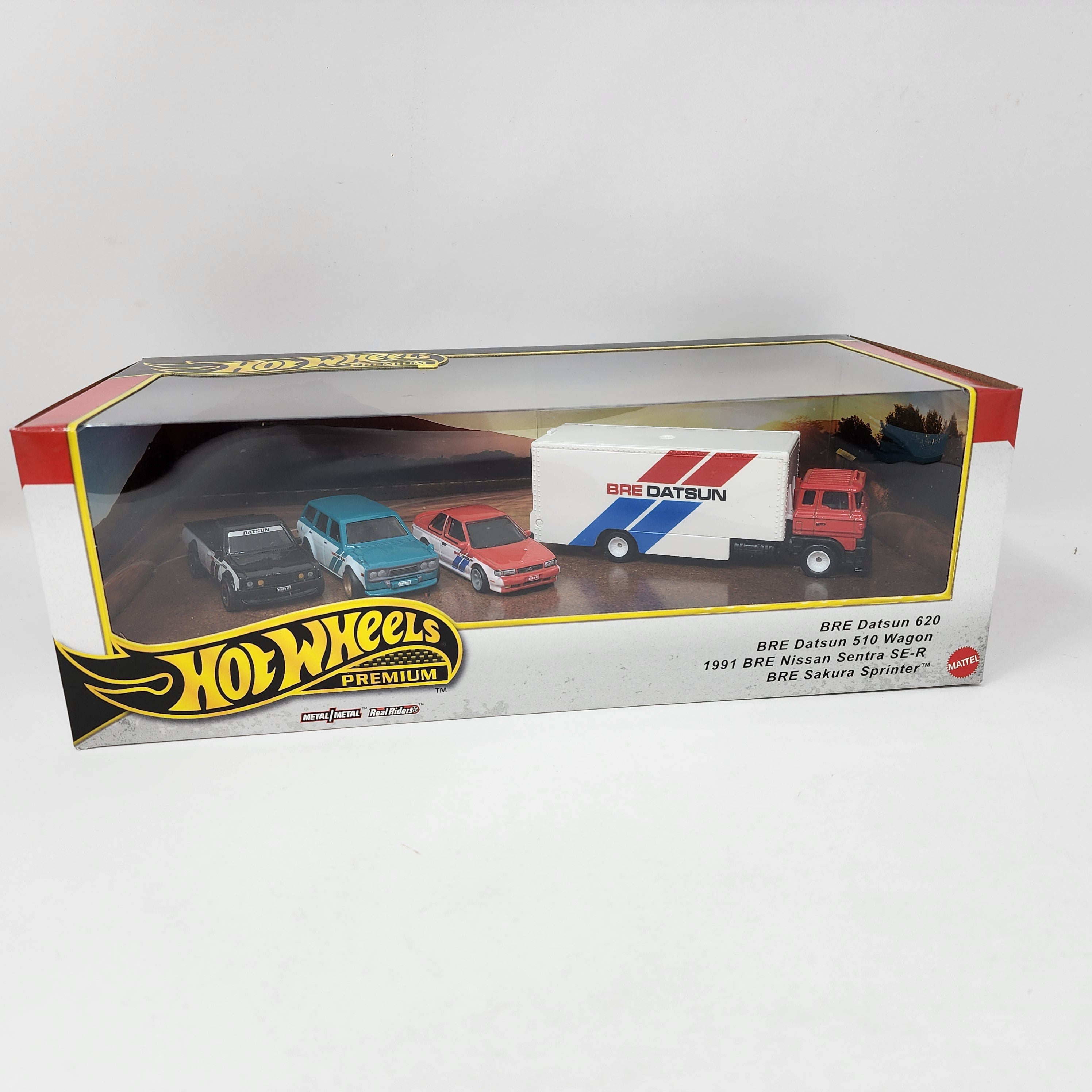 BRE Racing 4 Car Set * 2024 Hot Wheels Diorama Series Case U、mySite、hgirdovlk